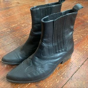 Urban Outfitters Toby Women’s Black Western Boots